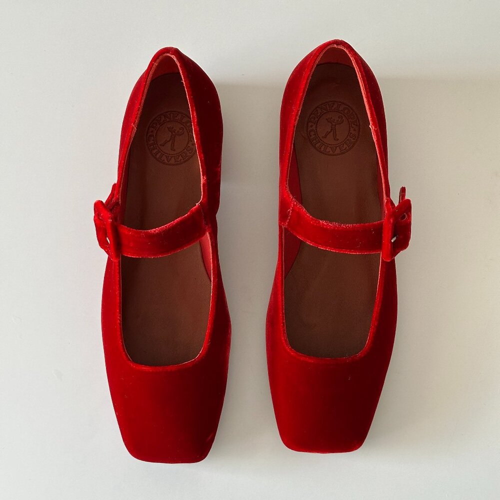 Penelope Chilvers Velvet Mary Jane